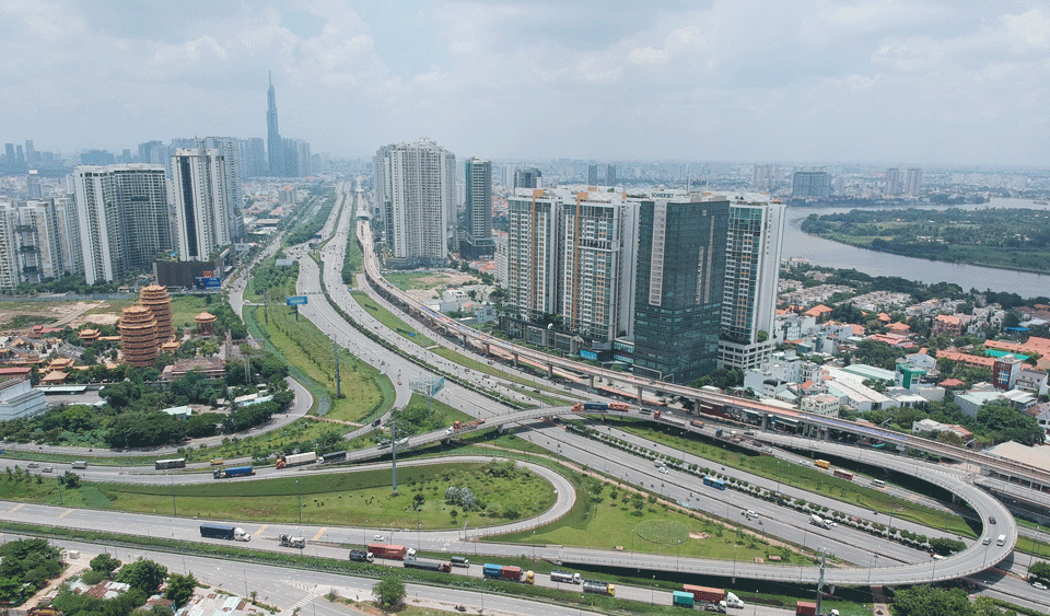 District 2 - District 9 and Thu Duc District are belonging to Thu Duc City